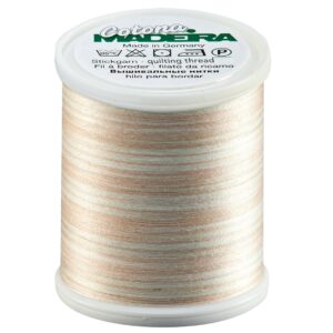 Madeira Cotona 1100yds Quilting Thread – Creme Brulee Variegated